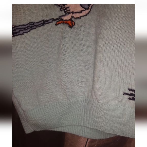 "Zazu" The Lion King Pale Blue Dbl Layer Jumper Unisex Large Disney @ASOS - Picture 5 of 9